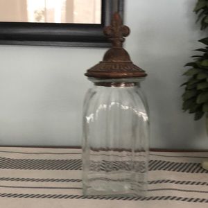 Decorative Glass Jar
